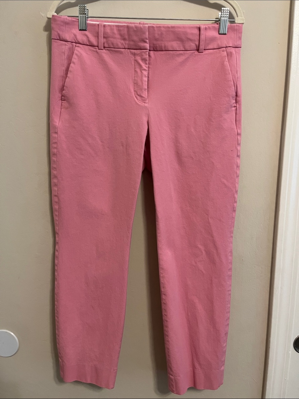 J. Crew Pink Cameron pants size 8